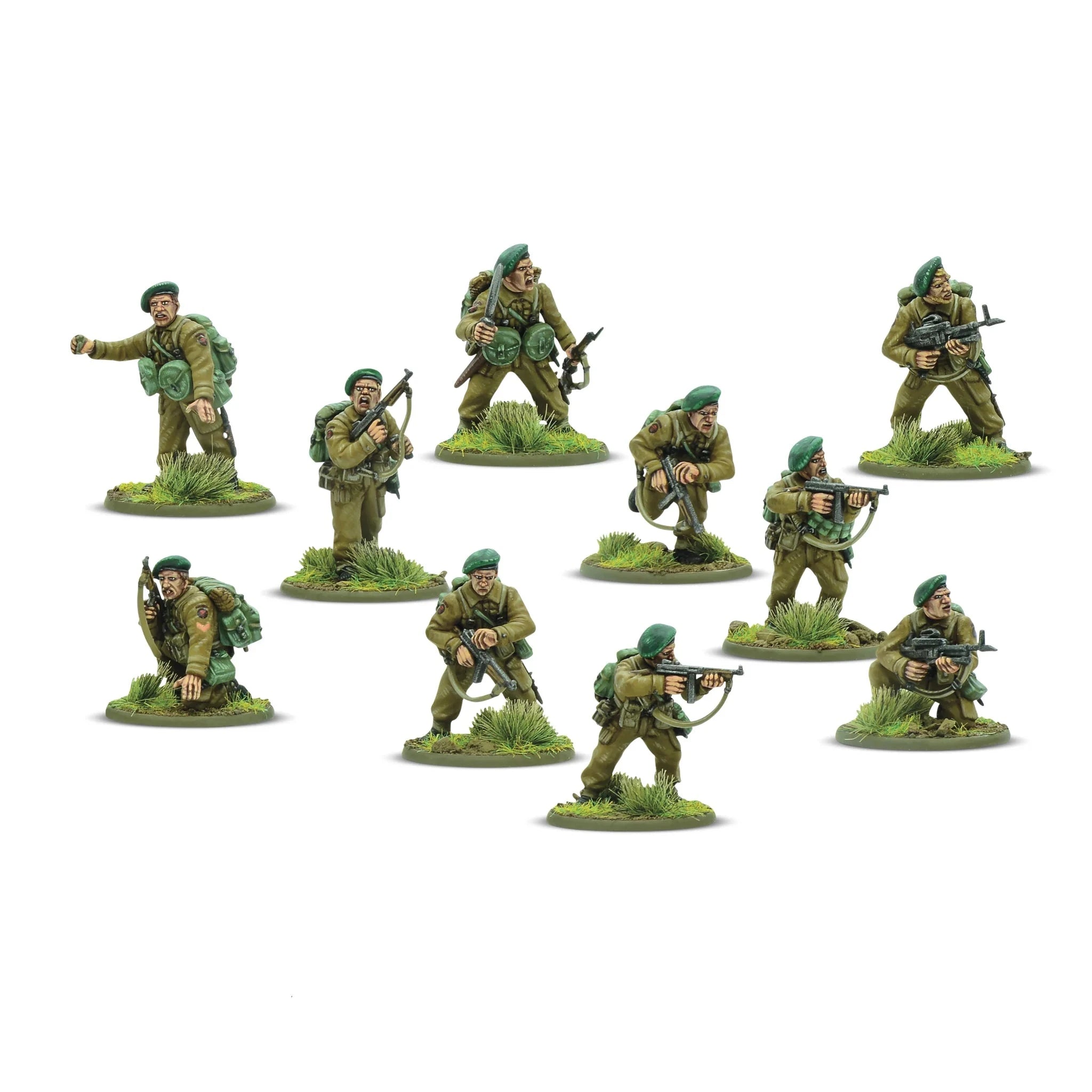 Bolt Action | British and Inter-Allied Commandos | 28mm Plastic Starter