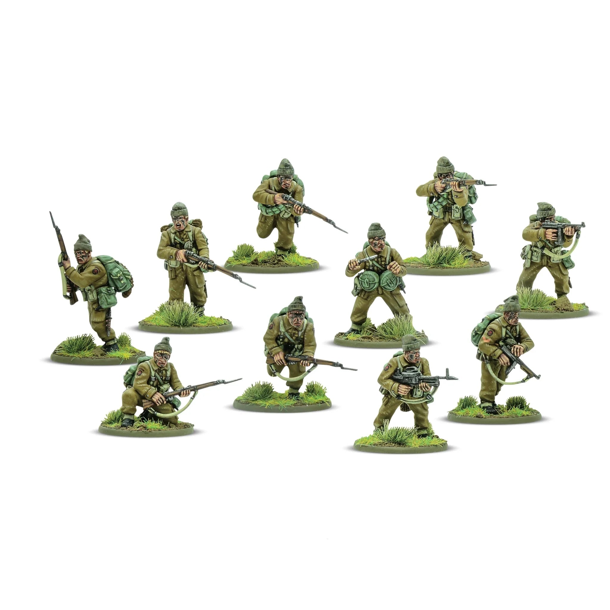 Bolt Action | British and Inter-Allied Commandos | 28mm Plastic Starter