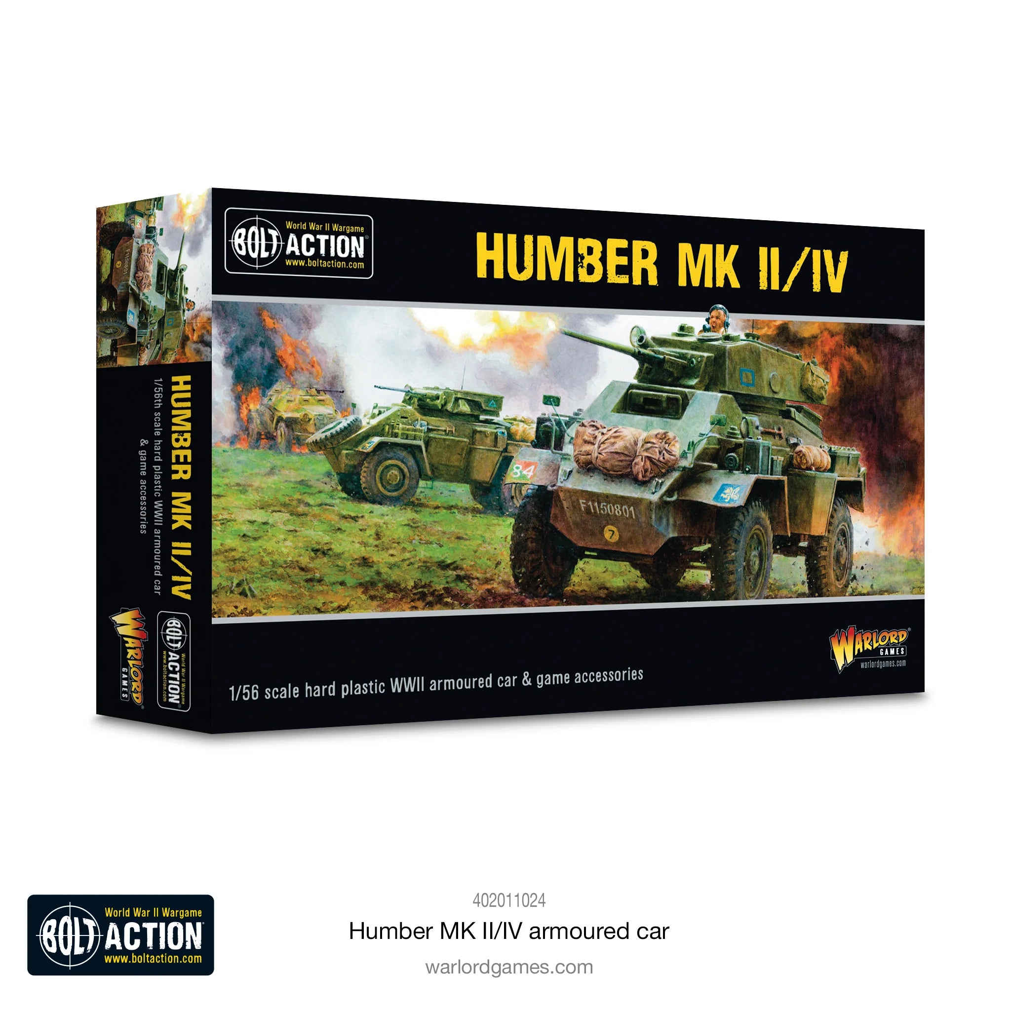 Bolt Action | British | Humber MK II / IV | 28mm Plastic Vehicle | Warlord | Miniature Kingdoms