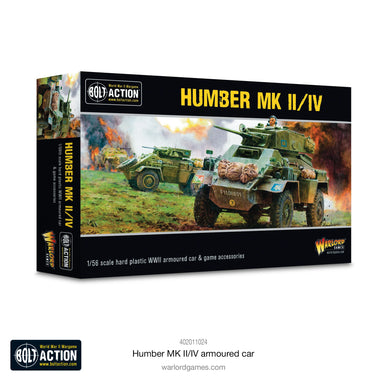 Bolt Action | British | Humber MK II / IV | 28mm Plastic Vehicle | Warlord | Miniature Kingdoms