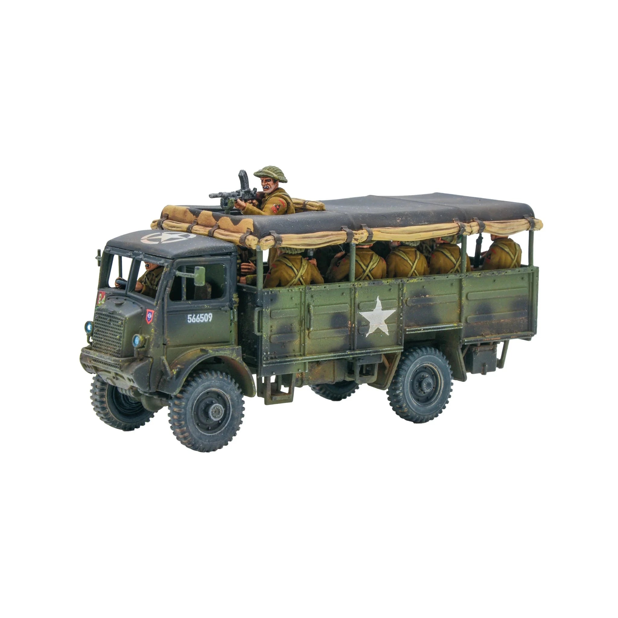 Bolt Action | British Bedford QLT Troop Transport | 28mm Plastic Vehicle