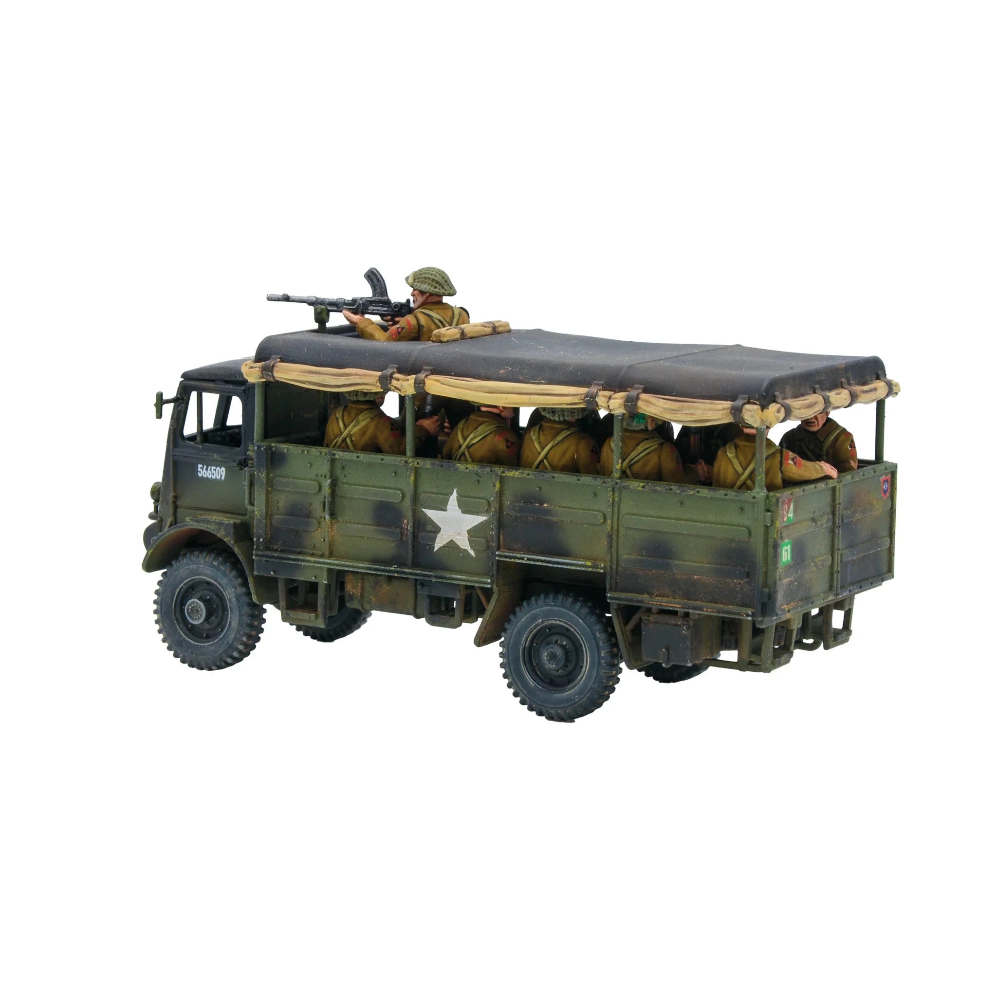 Bolt Action | British Bedford QLT Troop Transport | 28mm Plastic Vehicle