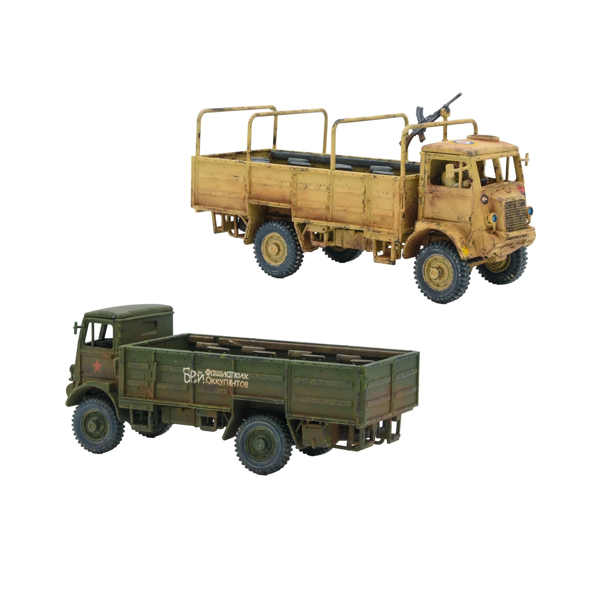 Bolt Action | British Bedford QLT Troop Transport | 28mm Plastic Vehicle