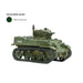 Bolt Action | USA M5 Stuart Light Tank | 28mm Plastic Vehicle