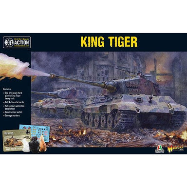 Bolt Action | German King Tiger | 28mm Plastic Vehicle