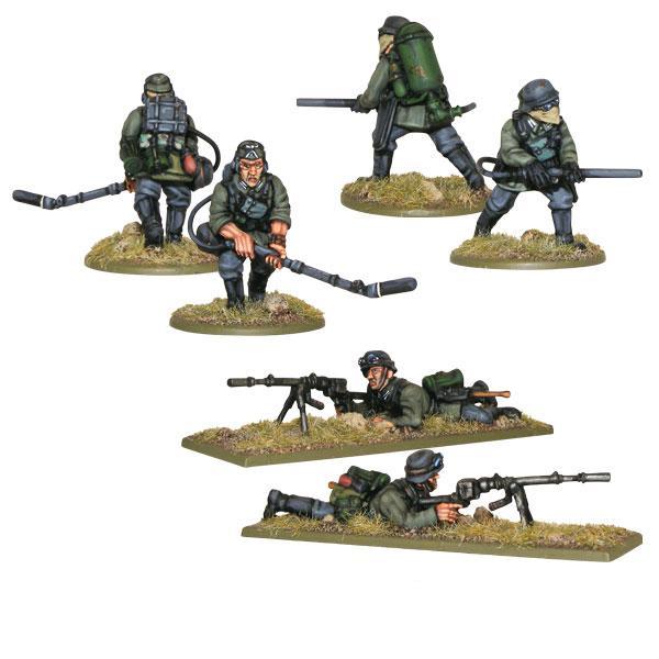 Bolt Action | German Pionier Assault Engineers | 28mm Metal Unit