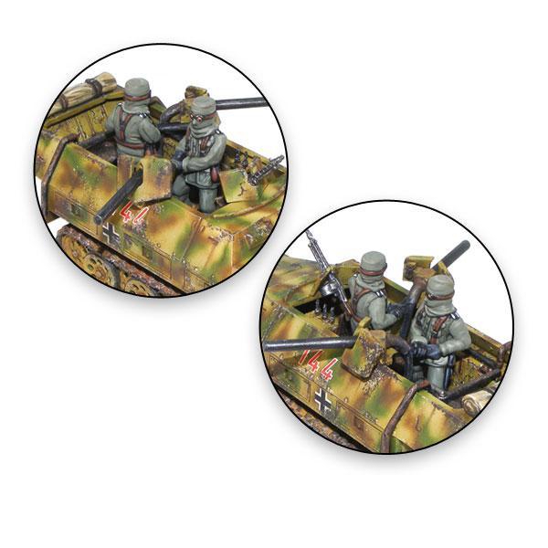 Bolt Action | German SD.KFZ 251/16 Ausf D Flammpanzerwagen | 28mm Plastic Vehicle