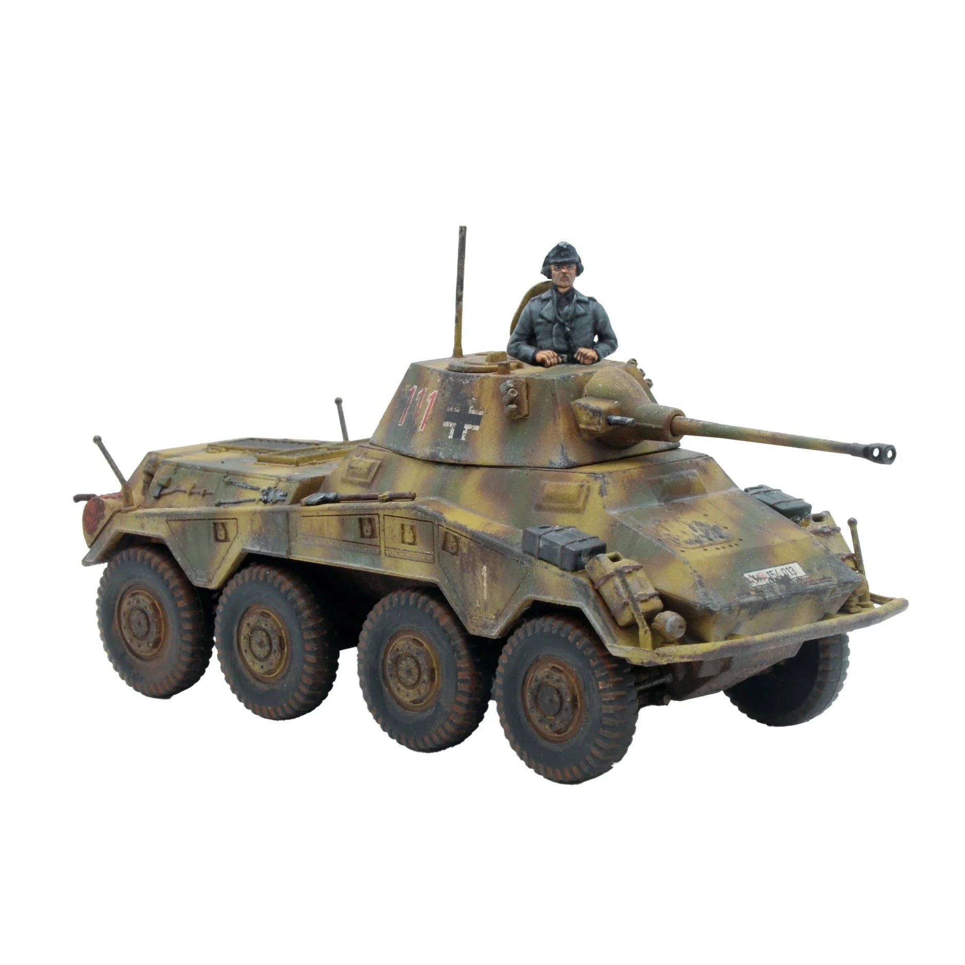 Bolt Action | German | Puma SD.KFZ 234/2 Armoured Car | 28mm Plastic Vehicle | Warlord | Miniature Kingdoms