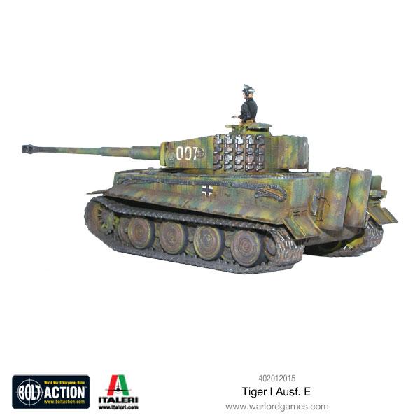 Bolt Action | German Tiger I Ausf E | 28mm Plastic Vehicle