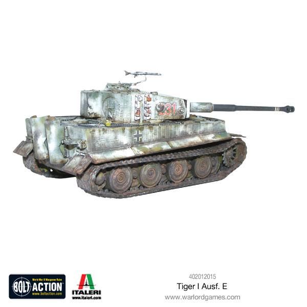 Bolt Action | German Tiger I Ausf E | 28mm Plastic Vehicle