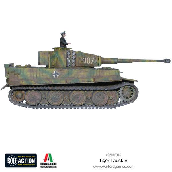 Bolt Action | German Tiger I Ausf E | 28mm Plastic Vehicle