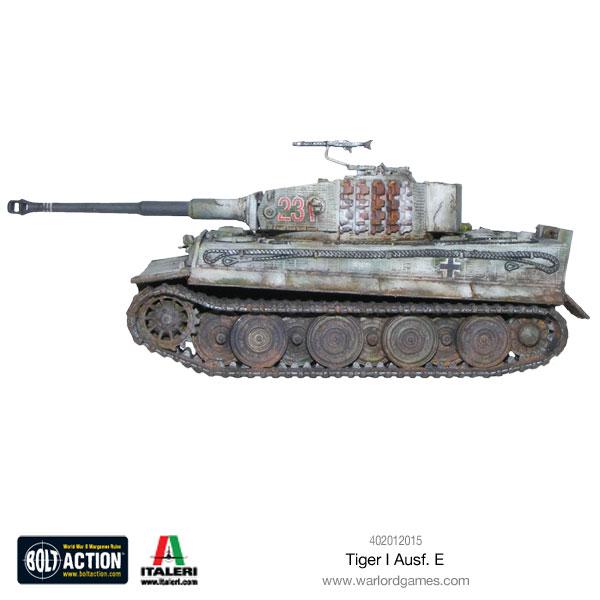 Bolt Action | German Tiger I Ausf E | 28mm Plastic Vehicle