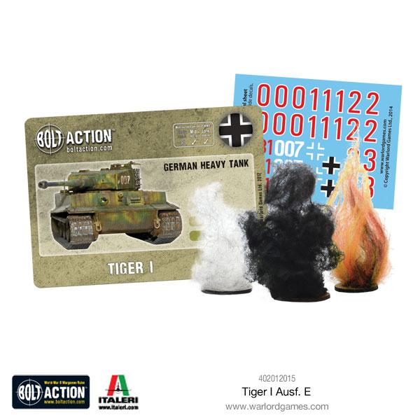 Bolt Action | German Tiger I Ausf E | 28mm Plastic Vehicle