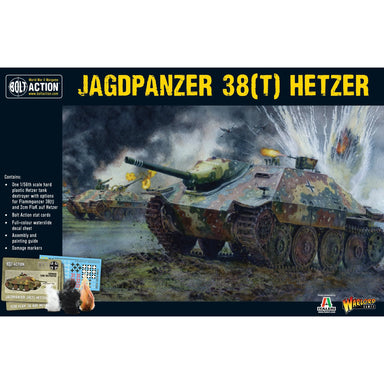 Bolt Action | German Jagdpanzer 38T Hetzer | 28mm Plastic Vehicle