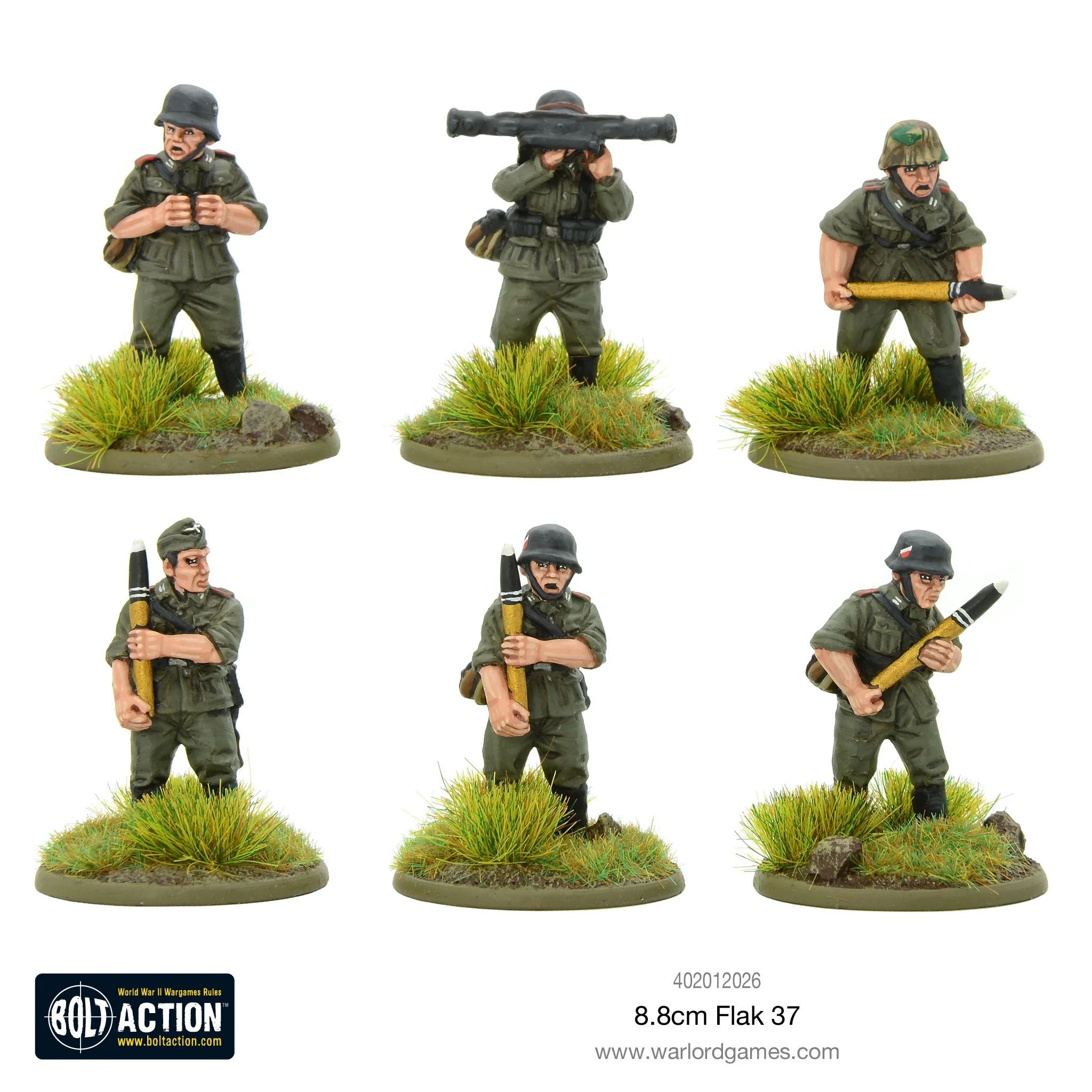 Bolt Action | German Army 8.8cm Flak 37 | 28mm Plastic & Metal Unit