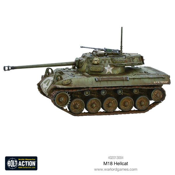 Bolt Action | USA M18 Hellcat Tank Destroyer | 28mm Plastic Vehicle