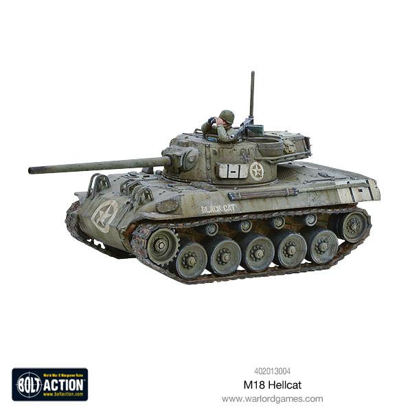 Bolt Action | USA M18 Hellcat Tank Destroyer | 28mm Plastic Vehicle