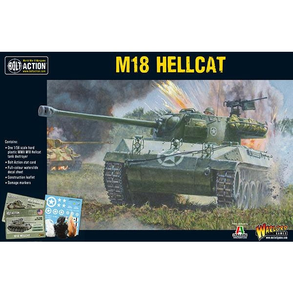 Bolt Action | USA M18 Hellcat Tank Destroyer | 28mm Plastic Vehicle