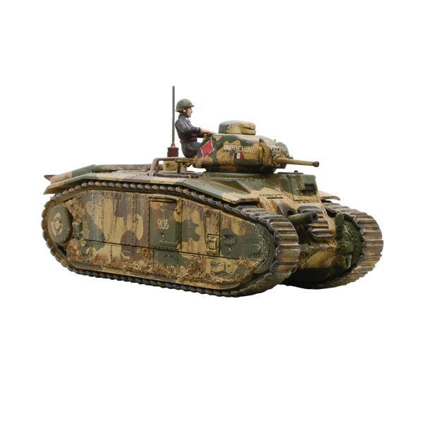 Bolt Action | French Char B1 Bis | 28mm Plastic Vehicle