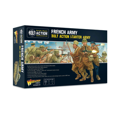 Bolt Action | French | French Army | 28mm Plastic Starter | Warlord | Miniature Kingdoms