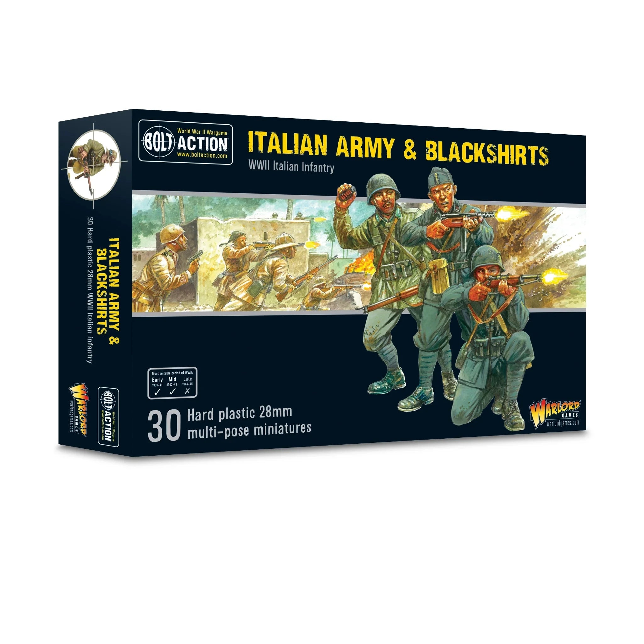 Bolt Action | Italian Army and Blackshirts | 28mm Plastic Unit