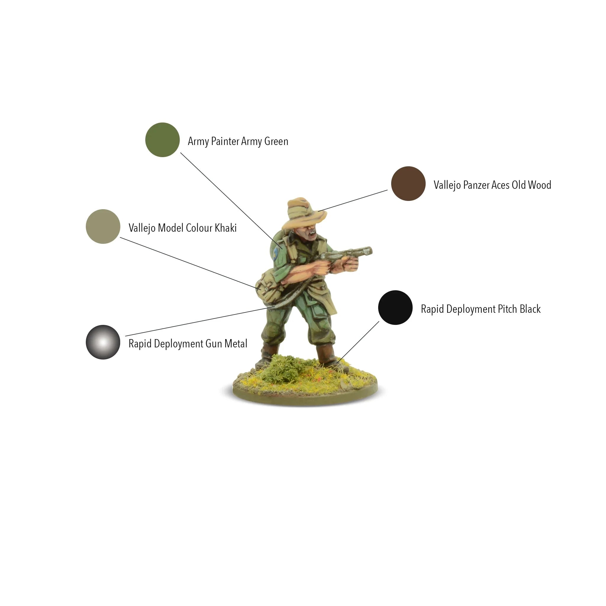 Bolt Action | Chindit Weapons Team | 28mm Metal Unit