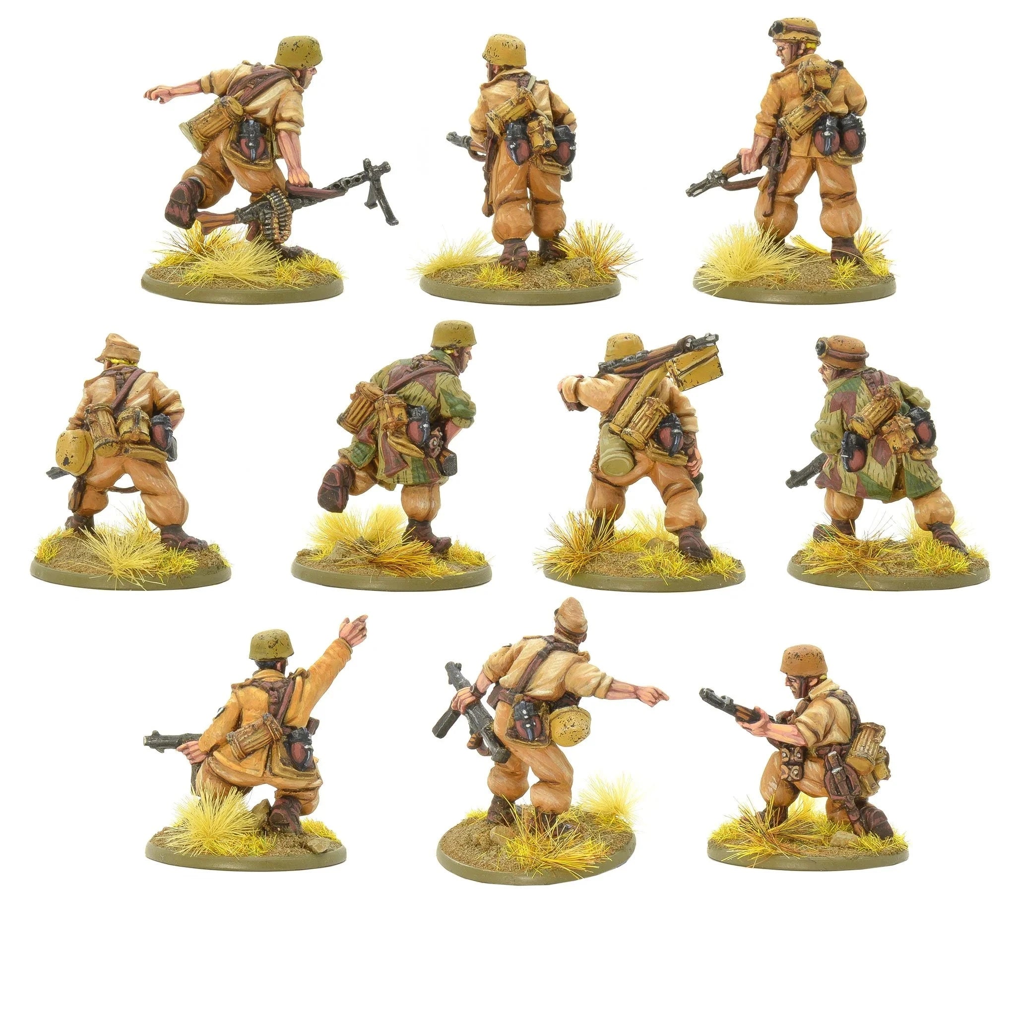 Bolt Action | German Fallschirmajager Tropical | 28mm Metal Unit