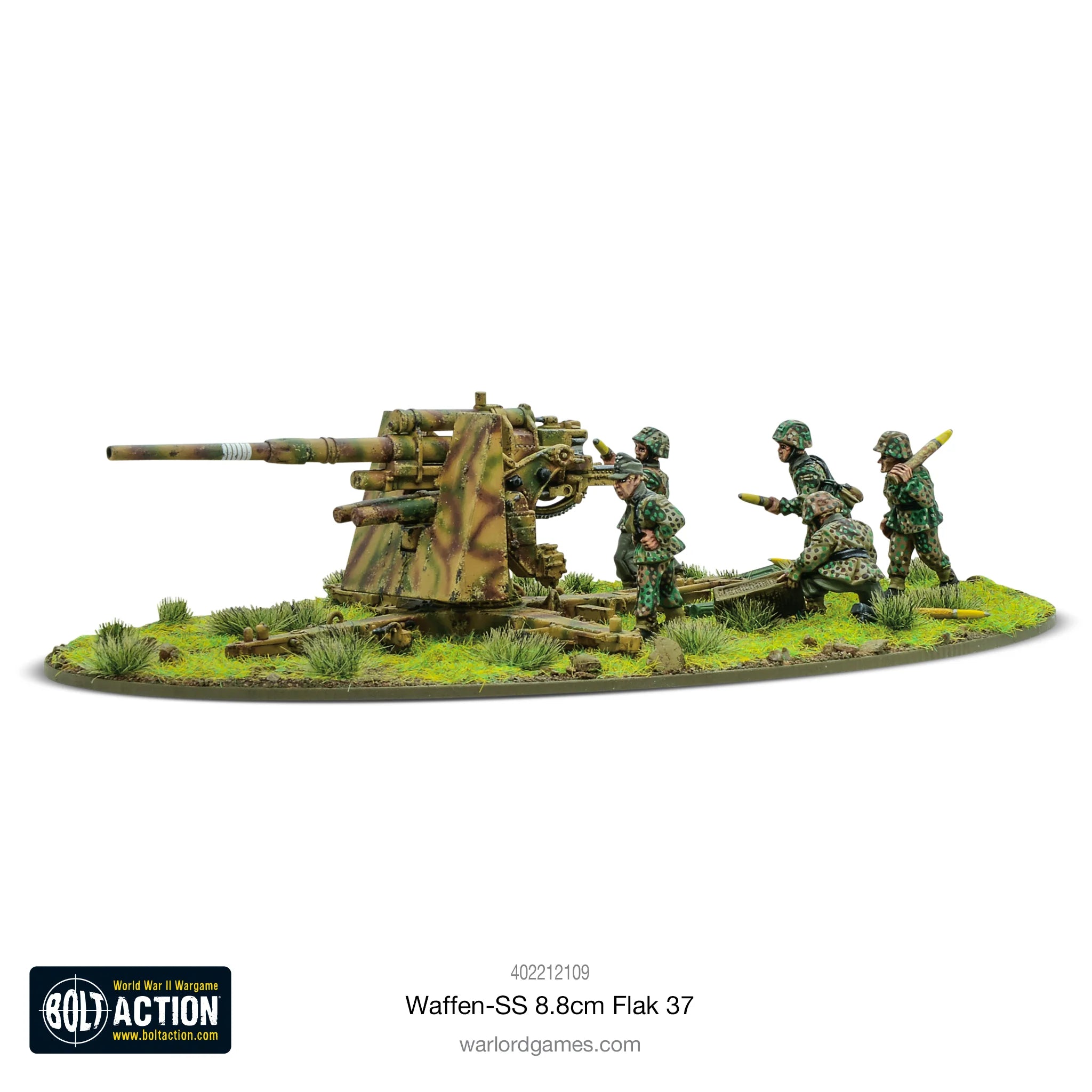 Bolt Action | German Waffen SS 8.8cm Flak 37 | 28mm Plastic & Metal Unit