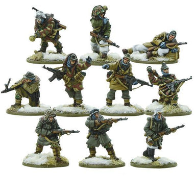 Bolt Action | German Waffen-SS Winter | 28mm Metal Unit