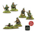 Bolt Action | German Waffen-SS Weapons Teams | 28mm Resin Unit | Warlord | Miniature Kingdoms