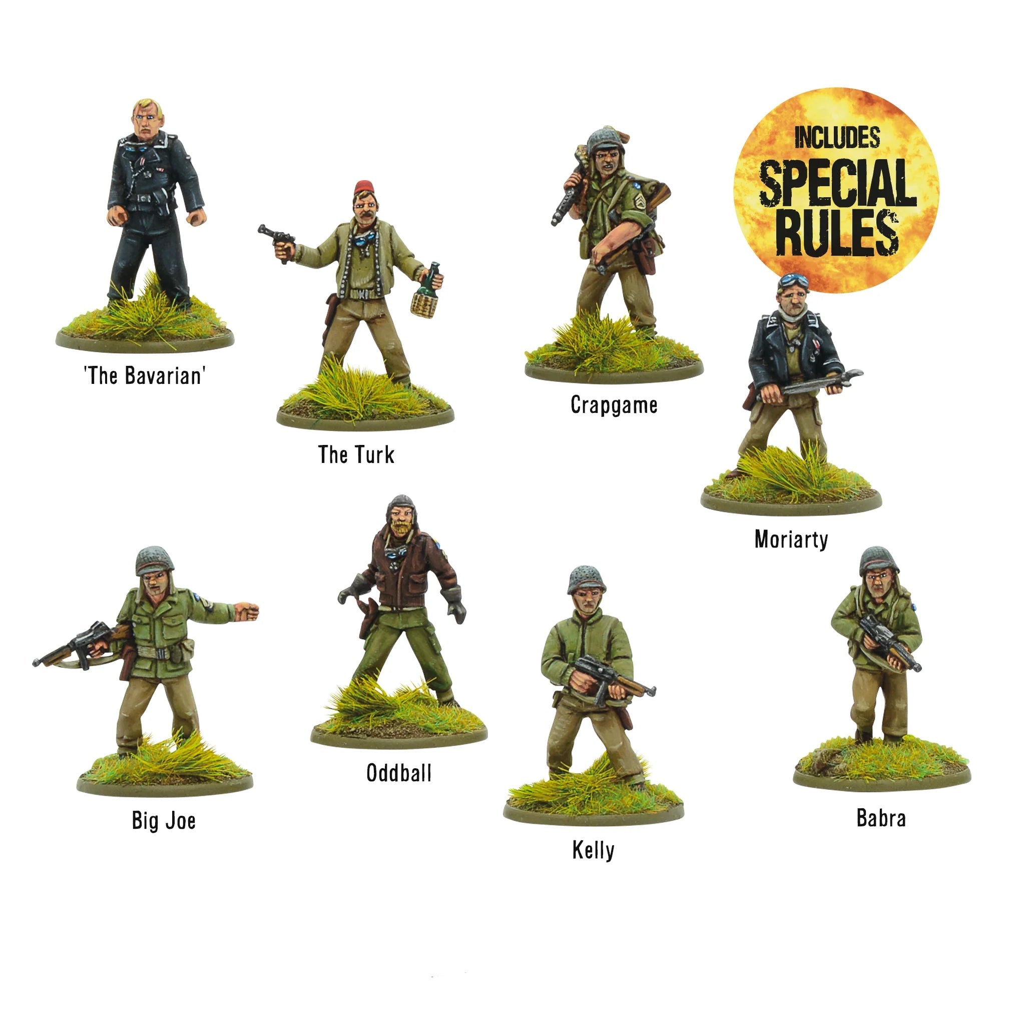 Bolt Action | USA Oddball Heroes | 28mm Metal Unit