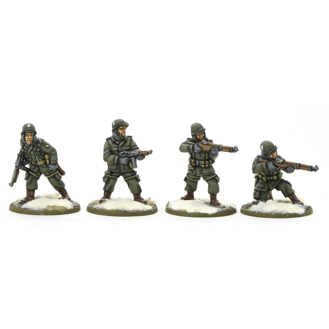 Bolt Action | US Airborne Squad Winter| 28mm Metal Unit