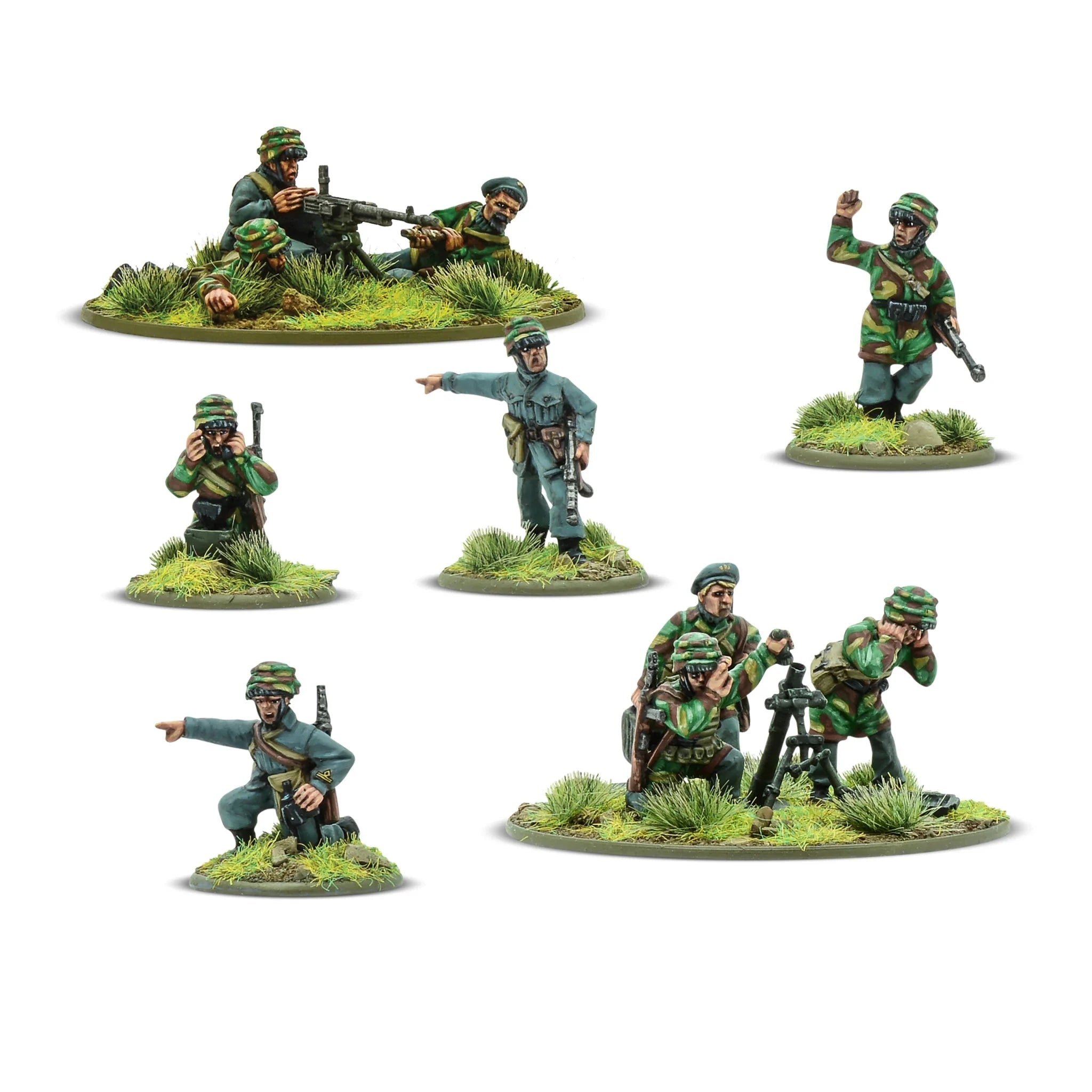 Bolt Action | Italian Paracadutisti Support Group | 28mm Metal Unit