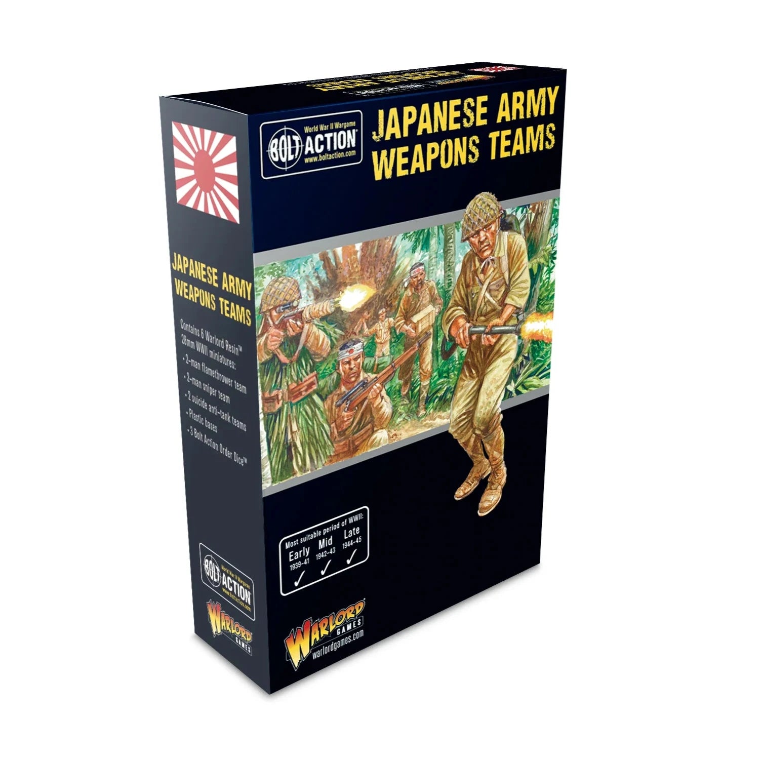 Bolt Action | Japanese Army Weapons Teams | 28mm Resin Unit