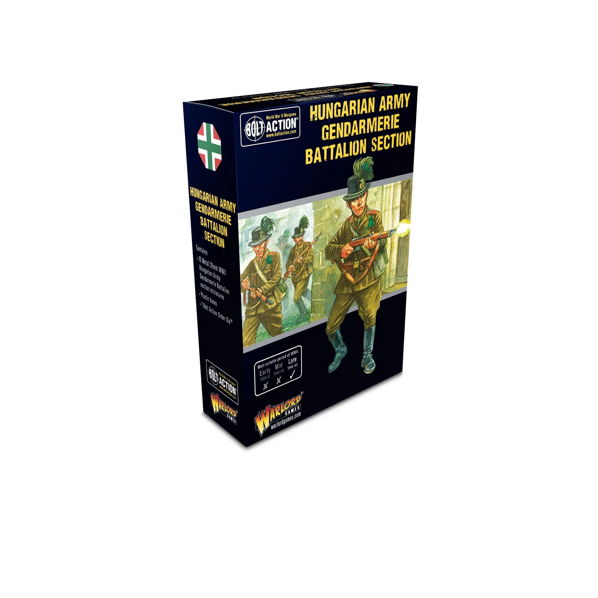 Bolt Action | Hungarian Army Gendarmerie Battalion Section | 28mm Metal Unit