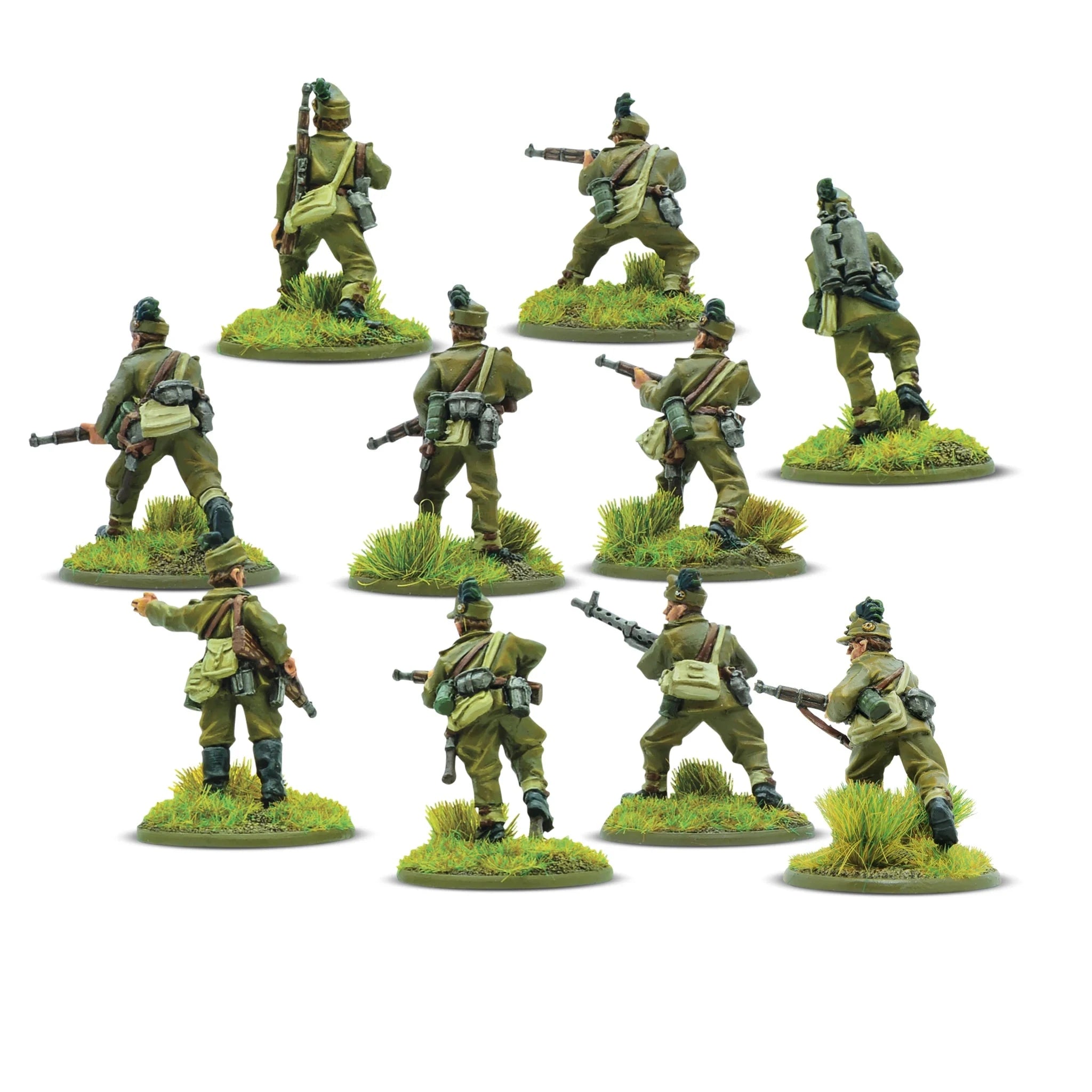 Bolt Action | Hungarian Army Border Guards Infantry Section | 28mm Metal Unit