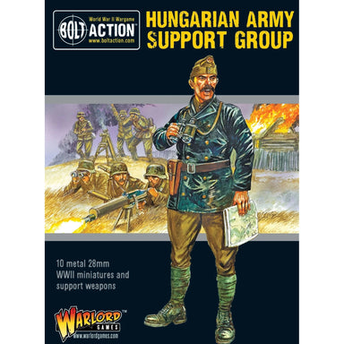 Bolt Action | Hungarian | Hungarian Army Support Group | 28mm Metal Unit | Warlord | Miniature Kingdoms