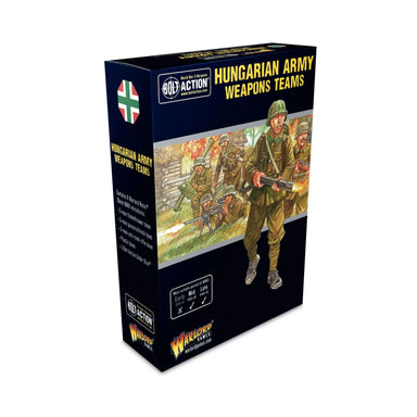 Bolt Action | Hungarian | Army Weapons Teams | 28mm Resin Small Box | Warlord | Miniature Kingdoms