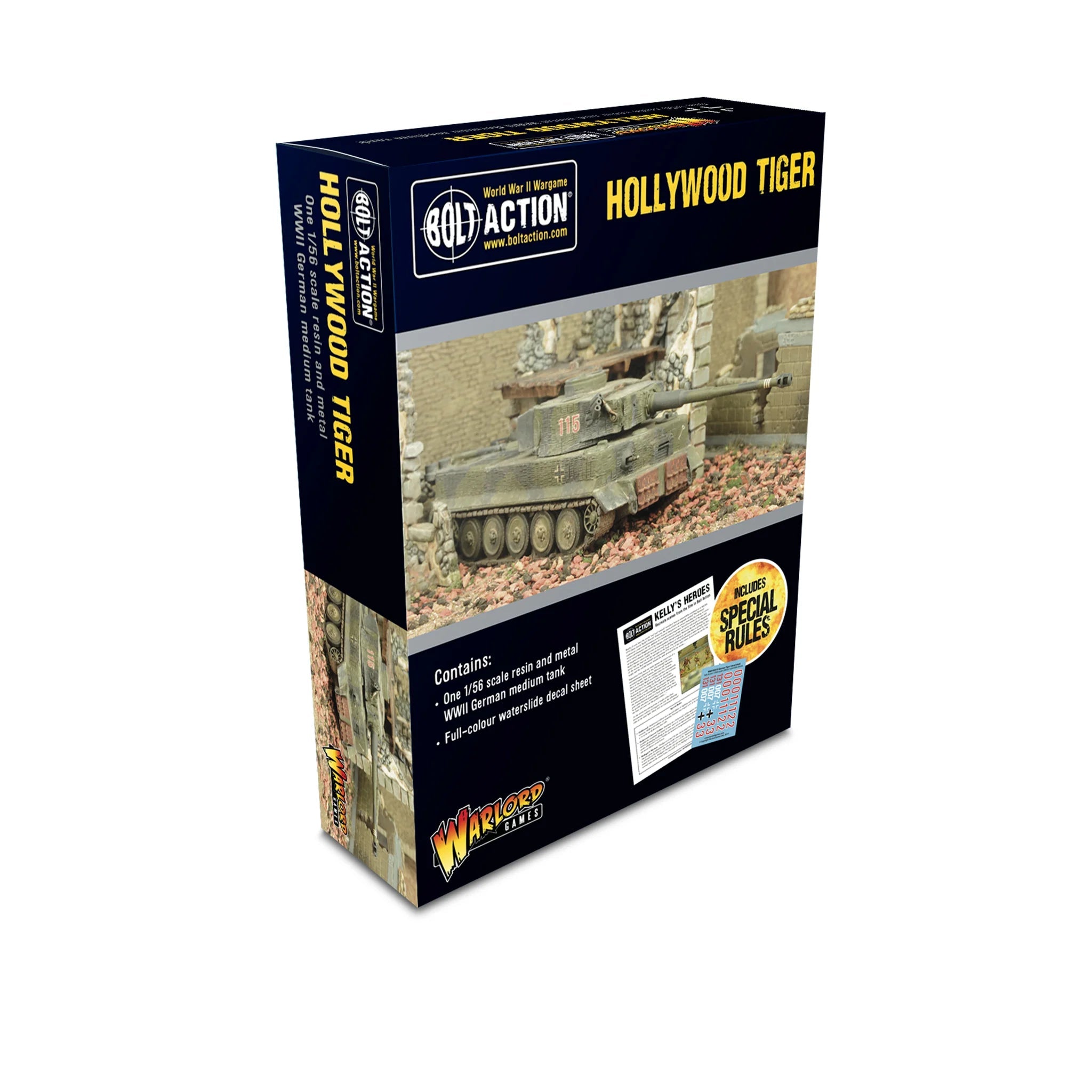 Bolt Action | Hollywood Tiger | 28mm Resin Metal Vehicle