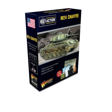 Bolt Action | American M24 Chaffee Light Tank | 28mm Resin Metal Vehicle