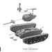 Bolt Action | American M24 Chaffee Light Tank | 28mm Resin Metal Vehicle