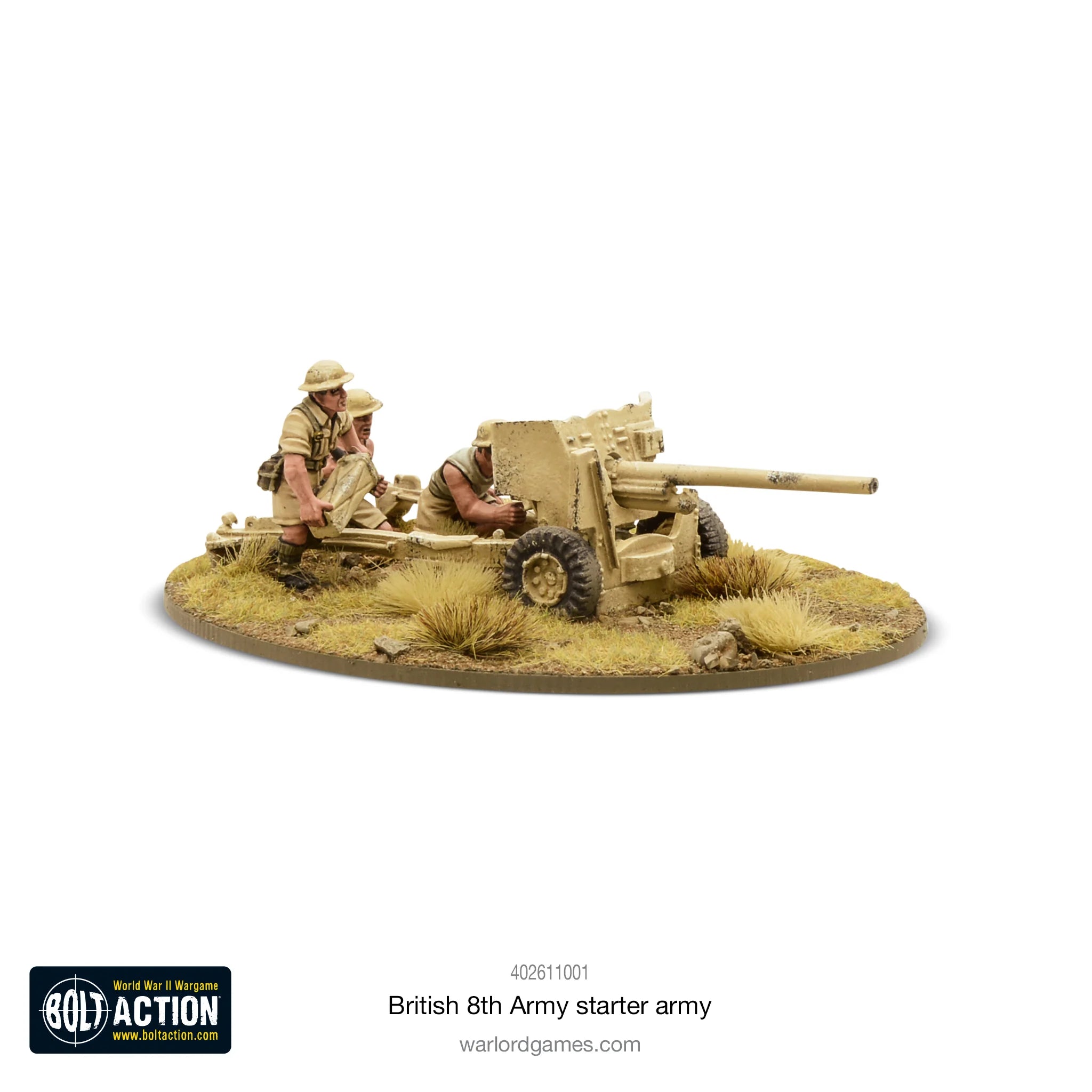 Bolt Action | British 8th Army | 28mm Plastic Starter