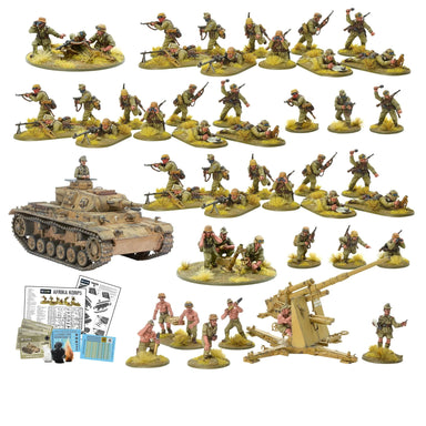 Bolt Action | German Afrika Korps | 28mm Plastic Starter