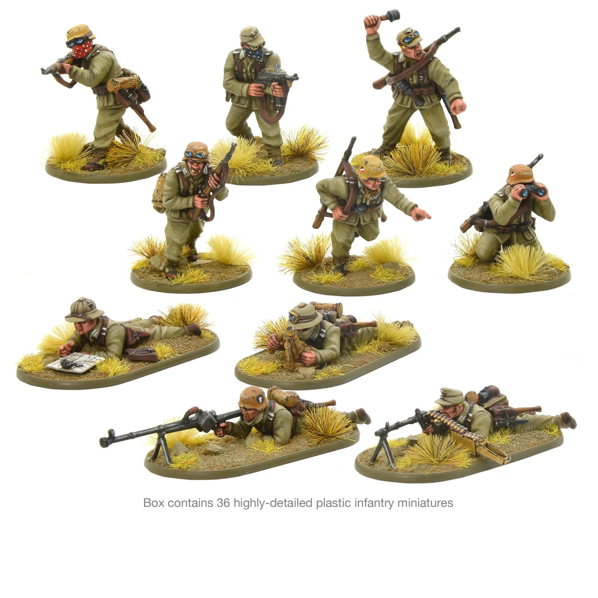 Bolt Action | German Afrika Korps | 28mm Plastic Starter