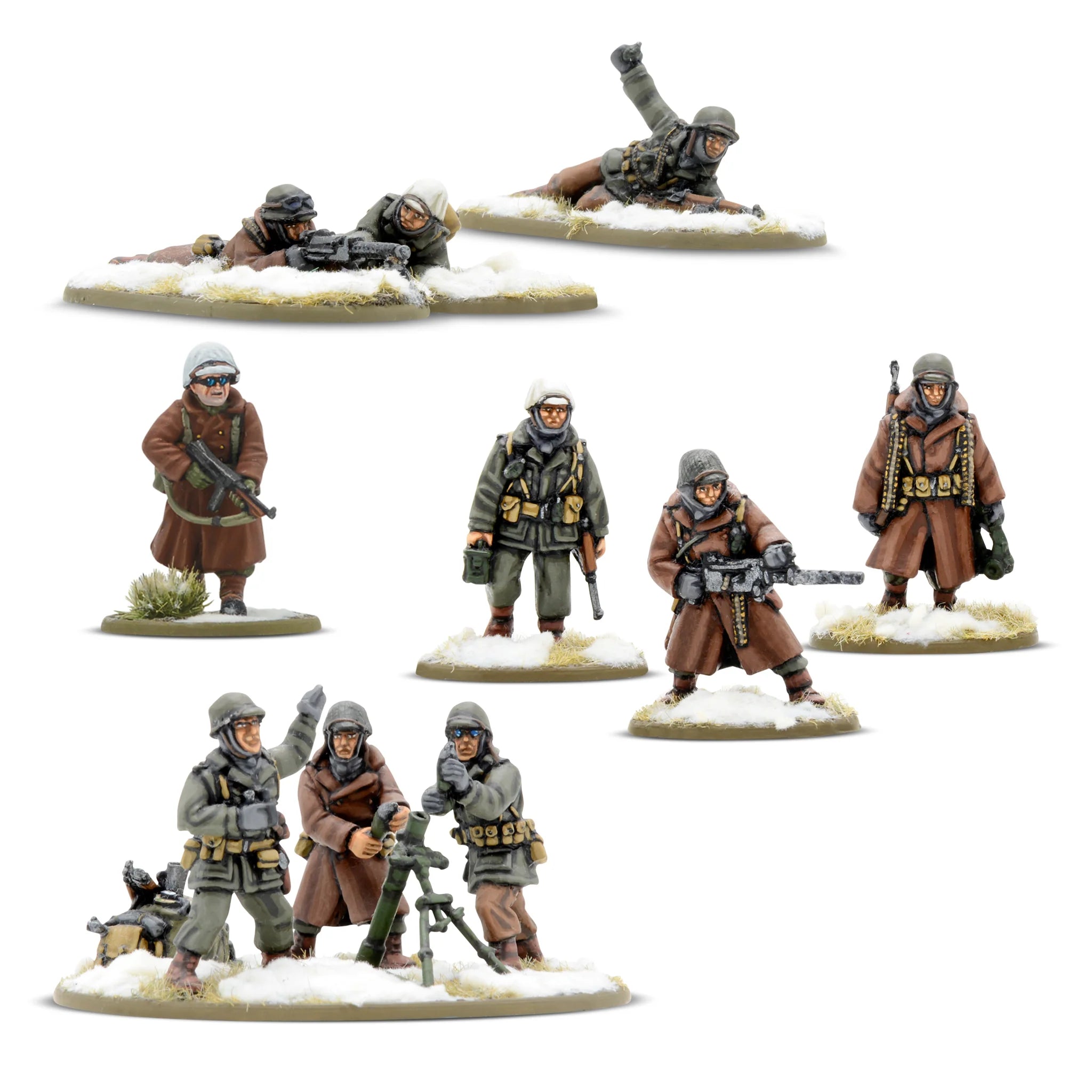 Bolt Action | American US Army Winter Starter | 28mm Plastic Starter