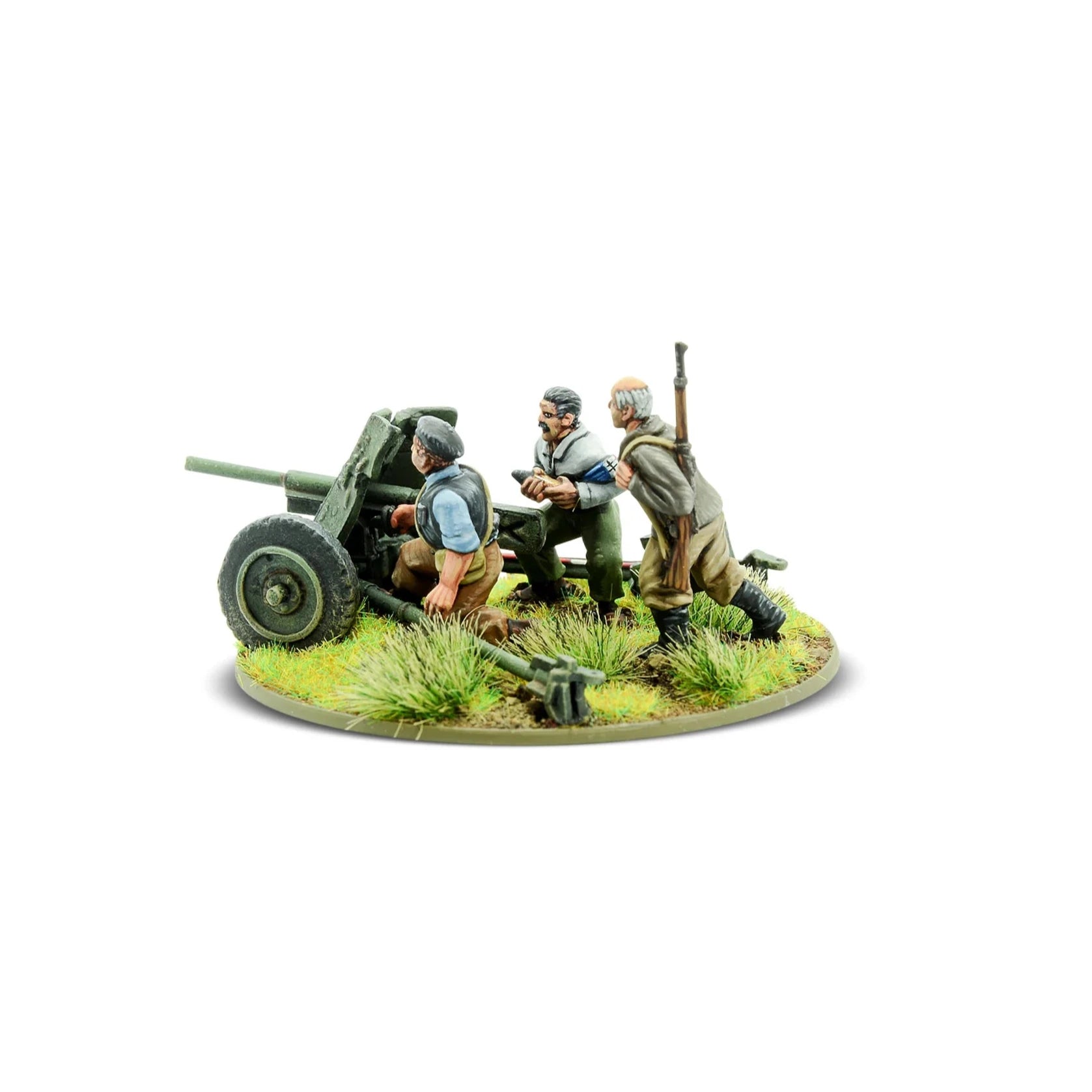 Bolt Action | French Resistance Light Anti Tank Gun | 28mm Metal Blister Pack