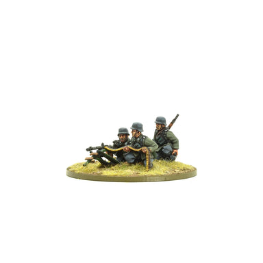 Bolt Action | German Blitzkrieg MG34 MMG Team | 28mm Metal Blister Pack