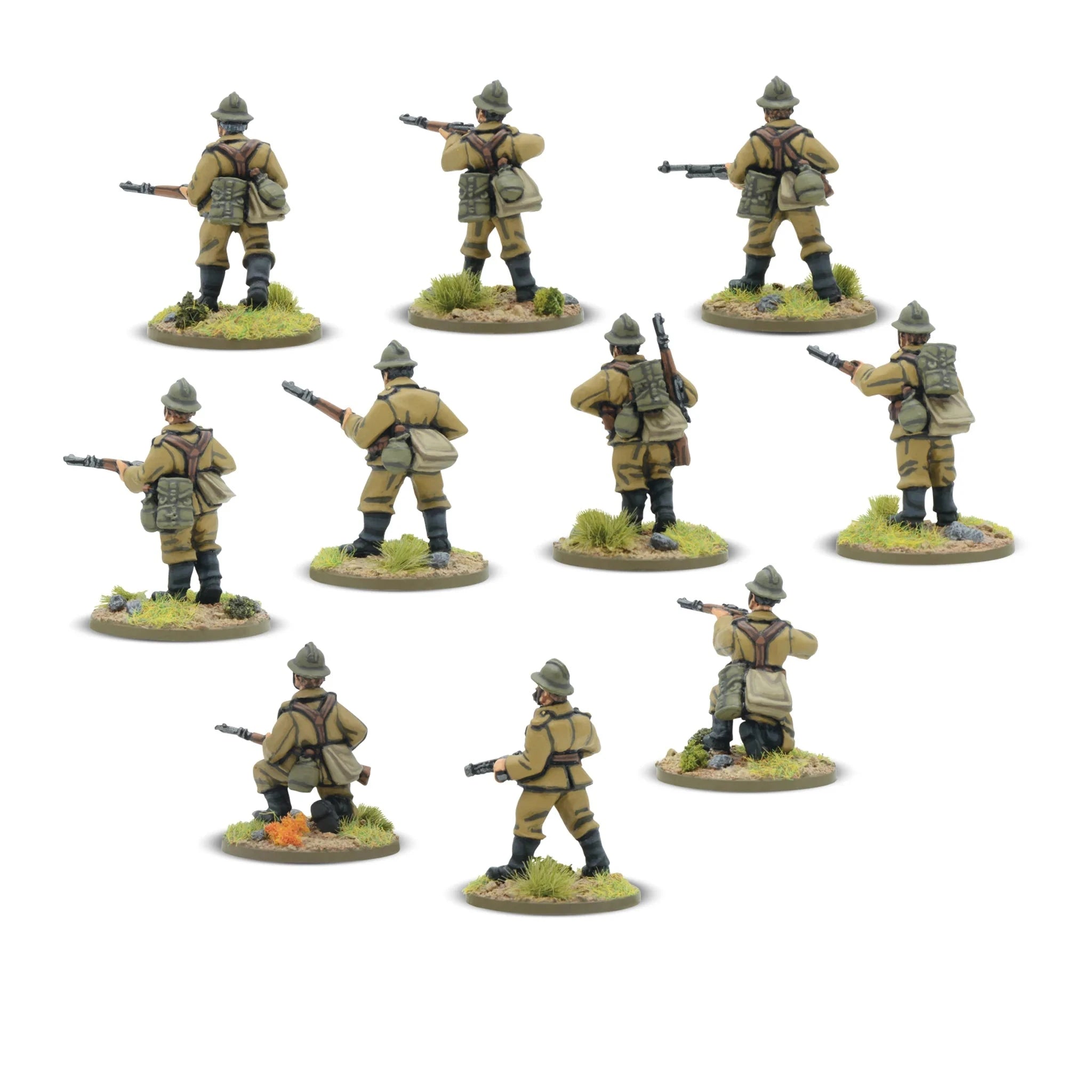 Bolt Action | Belgian Army Infantry Squad | 28mm Metal Unit