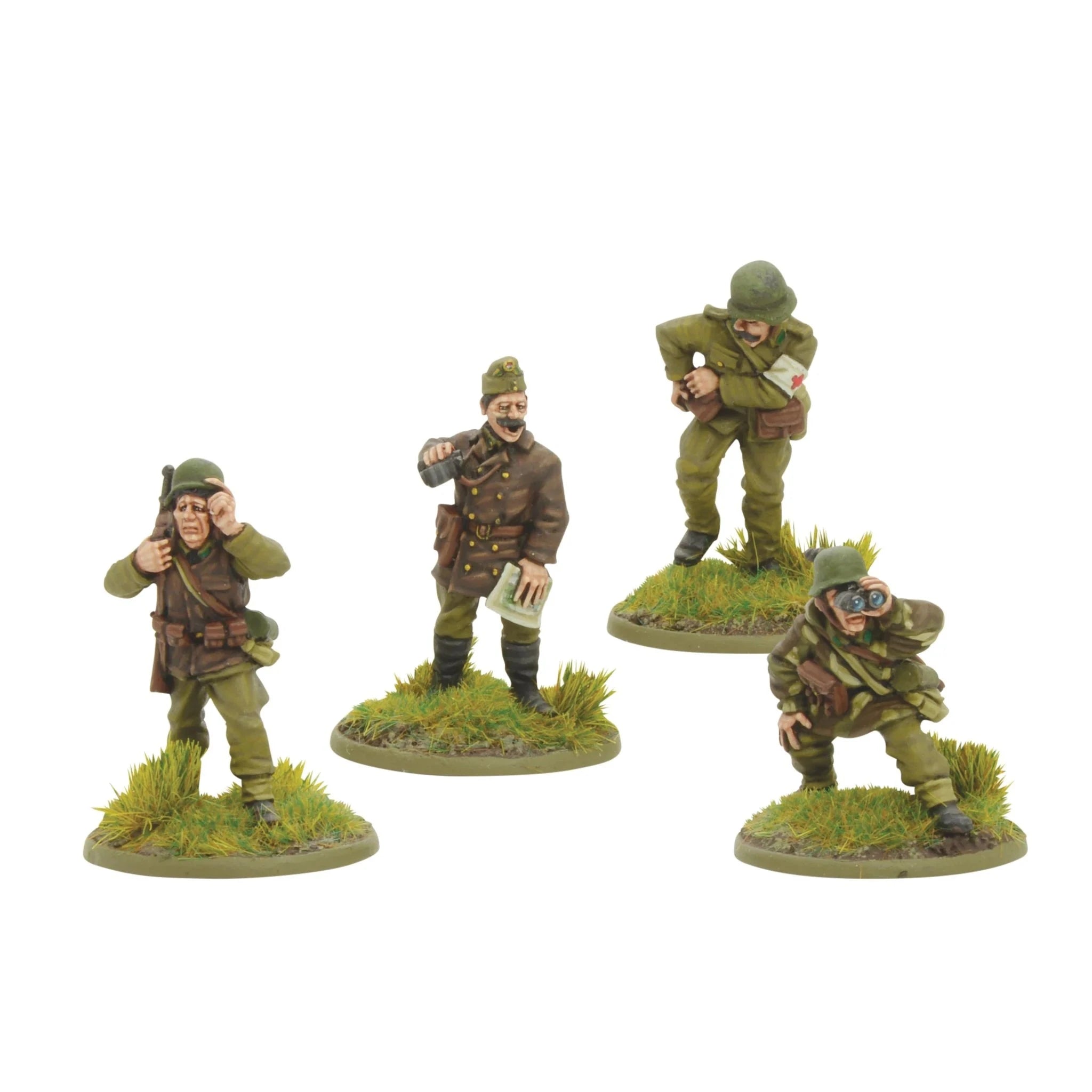 Bolt Action | Hungarian | Hungarian Army Support Group | 28mm Metal Unit | Warlord | Miniature Kingdoms