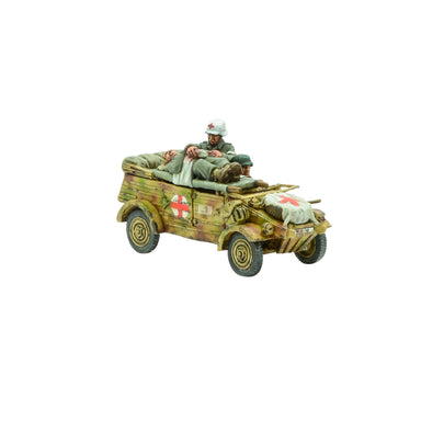 Bolt Action | Kubelwagen Ambulance | 28mm Metal Blister Pack